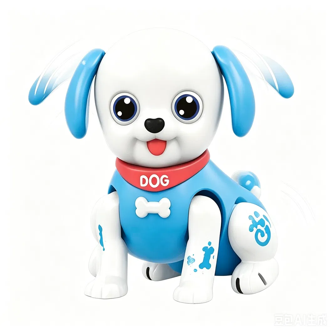 Wholesale Popular Music Lighting Battery Operated Plastic Educational Dancing Toy Electric Walking Robot Dog