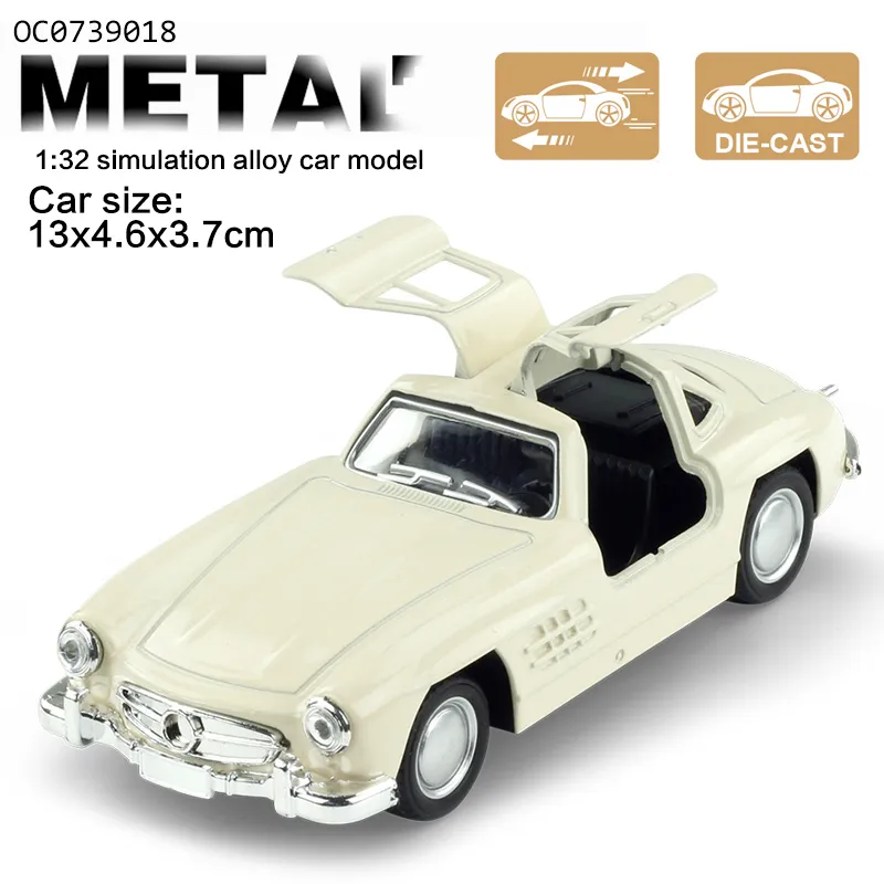 Wholesale Diecast Car 1: 32 Custom Die Cast Mini Small Cars Toys Model for Children