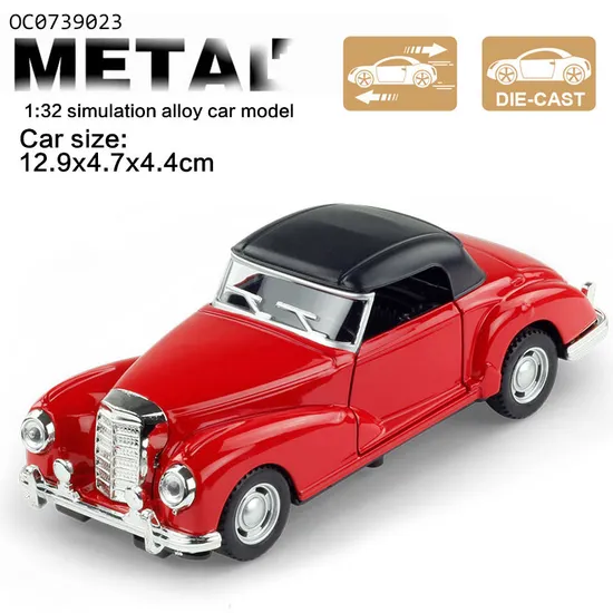 Wholesale Diecast 1: 32 Classic Children's Mini Die Cast Metal Car Toy for Kids