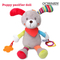 Wholesale Stuffed Bed Bell Hanging Plush Doll Sensory Toys Doll for Babies