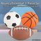 Wholesale Inflatable 3 Styles Outdoor Soccer Football Basketballball Toy Balls for Kids