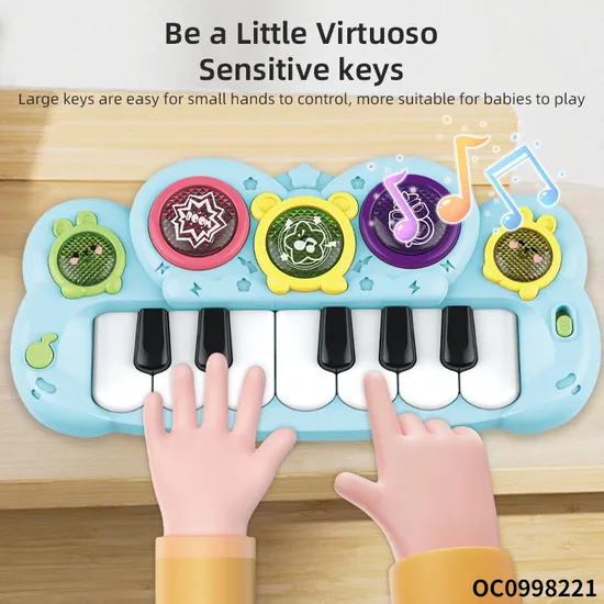 Wholesale New Sensory Children's Toy Instrument Small Piano Musical Keyboard Baby Kids Electronic Toys Piano for Child