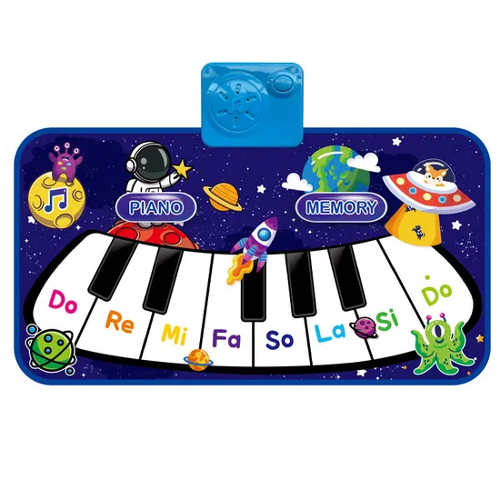 Wholesale Electronic Dance Musical Instruments Baby Piano Baby Light-up Keyboard Toy with Music