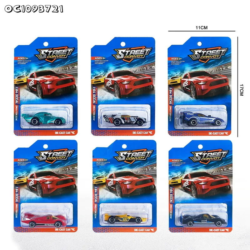 Wholesale Children 1: 64 Scale Miniature Metal Diecast Racing Alloy Model Car