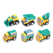 Wholesale City Custom Engineering Mini Pull Back Toy Car Small Toy Truck Model