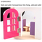 Wholesale Montessori Miniature Wooden Furniture DIY Doll House Family Pretend Set Toy Dollhouse for Children