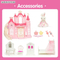 Wholesale Miniature Educational 1/6 Scale Model Plush Rabbit Doll House Miniature Furniture Toys