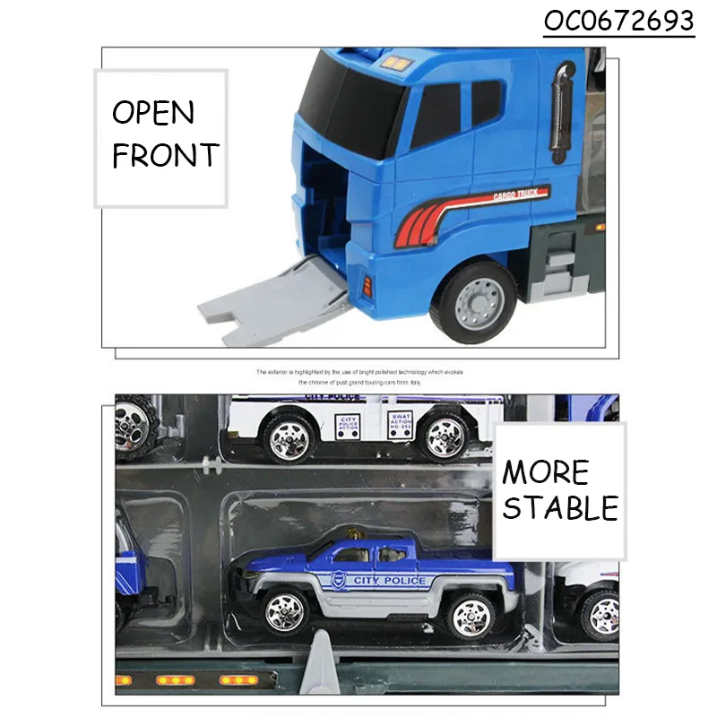 Wholesale Diecast Models Truck Toy Baby Car Set for Kids
