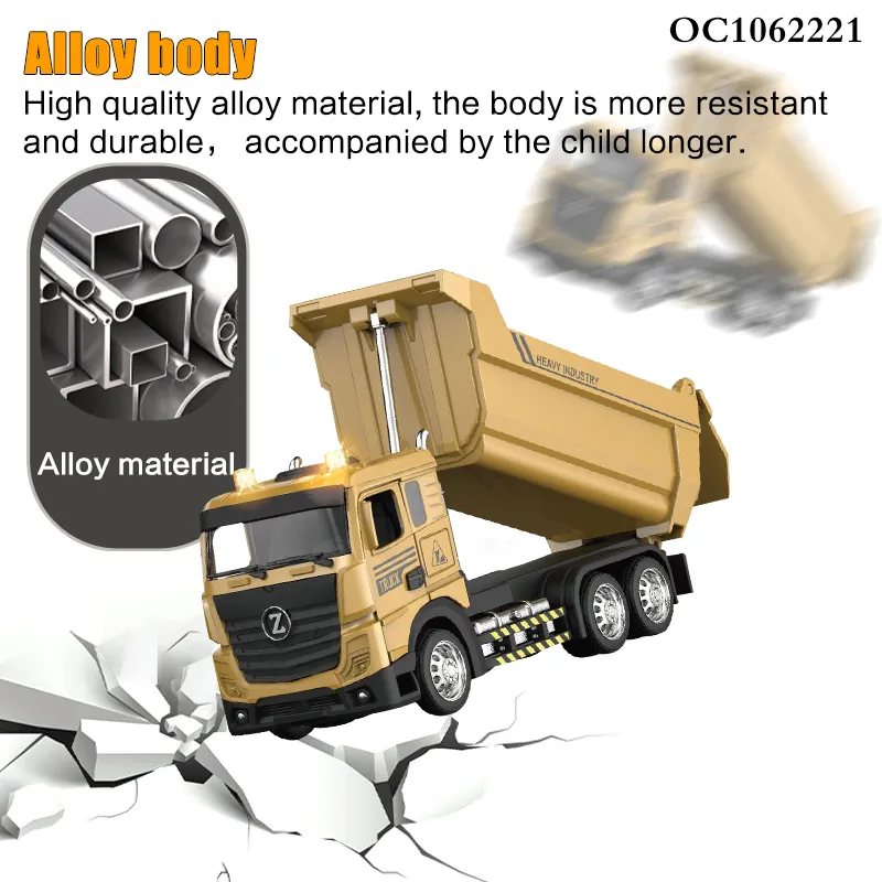 Wholesale Diecast Vehicle Construction Die Cast Metal Construction Small Vehicle Truck