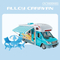 Wholesale 1: 24 Scale Die Cast Metal Truck Alloy Metal Small Car Diecast Car Toys with Light Sound