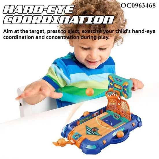 Wholesale Mini Basketball Hoop Player Toy Intelligence Interactive Board Table Games for Child