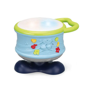 Wholesale Plastic Happy Montessori Hand Bell Electronic Musical Instrument Music Sensory Toys Drums
