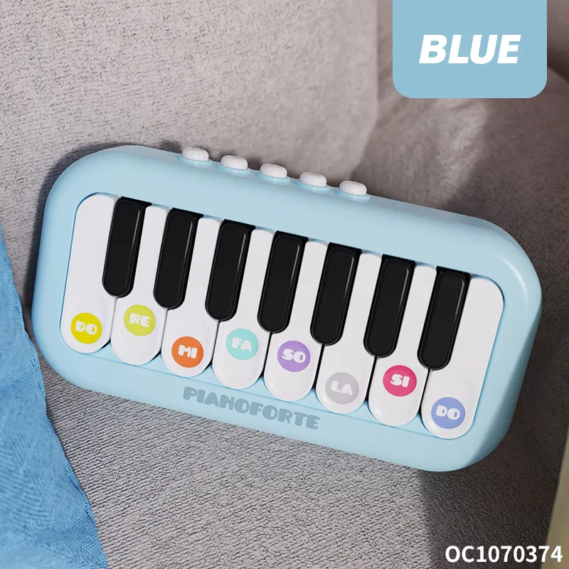 Wholesale Child Interactive Sensory Toys Electric Piano Musical Instruments Light-up Keyboard Toy for Baby