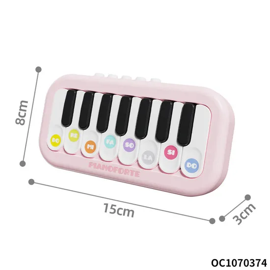 Wholesale Child Interactive Sensory Toys Electric Piano Musical Instruments Light-up Keyboard Toy for Baby