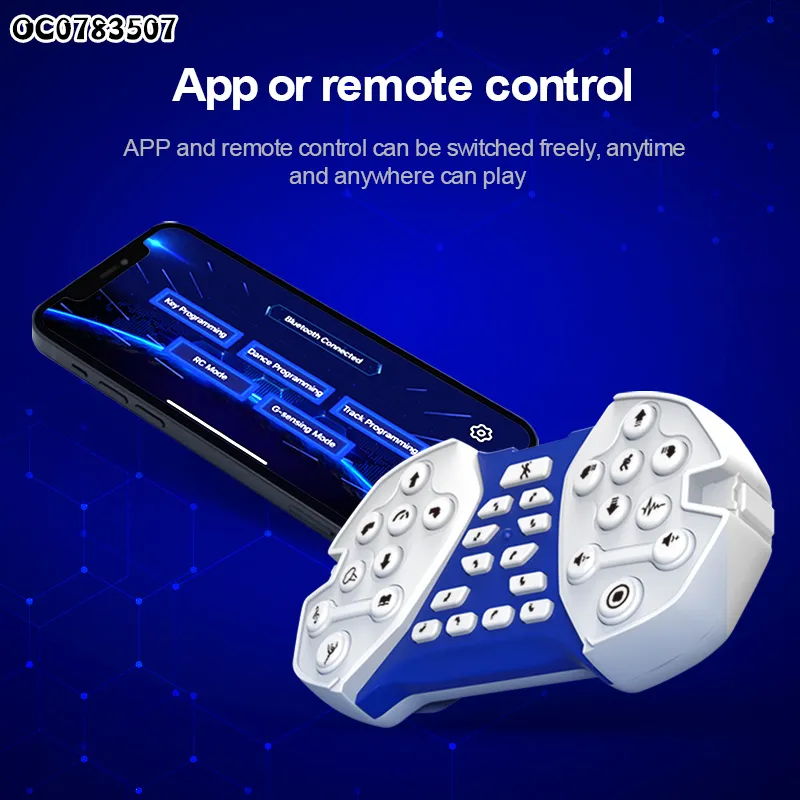 Wholesale Remote-Controlled Toy New RC Dancing Robots for Kids with Music and Light