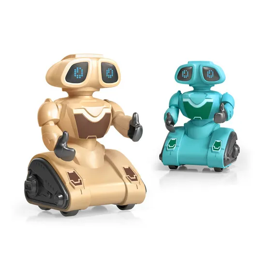 Wholesale Electric Educational Intelligent Interactive Plastic Dancing Electric Singing LED Robot for Kids