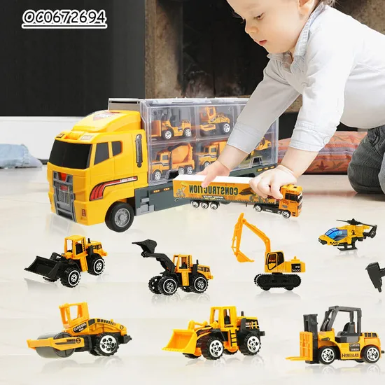 Wholesale Diecast Scale Models Alloy Die Cast Engineering Truck
