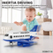 Vehicle Construction Cartoon Plastic Storage Plane Kids Alloy Car Toys for Kids