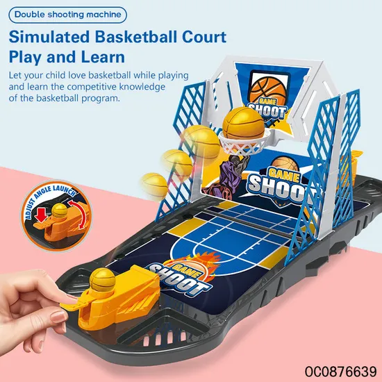 Wholesale Intelligence Hot Sale 2 Player Battle Mini Table Basketball Board Toys Game for Kids