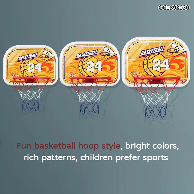 Wholesale Indoor Sports Products Portable Plastic Mini Kids Toy Basketball Hoop