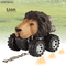 Wholesale Miniature Zebra Elephant Giraffe Lion Plastic Animals Small Pullback Cars Set Toy Car