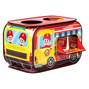 Wholesale Indoor Funny Children Pop up House Pretend Play Fast Food Kids Play Tent Playhouse