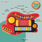 Wholesale 2 in 1 Sensor Interactive Portable Electronic Piano Keyboard Guitar Musical Instruments Toy for Kid with LED Light Music