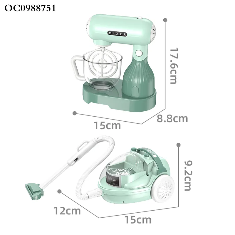 Wholesale Children's Toy Cleaner Role Play Pretend Kids Cleaning Play Toy with Light and Sound