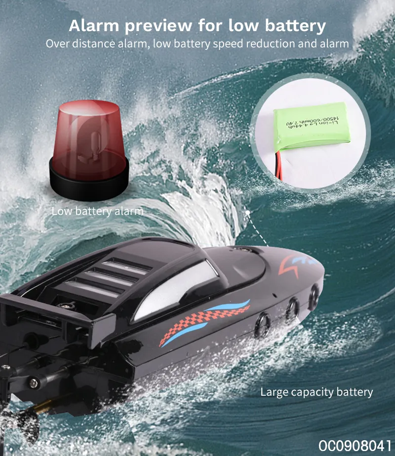 Wholesale 1: 36 40km/H Remote Control High Speed Toy Speed Ship Fast RC Racing Sports Radio Control Boat