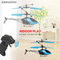 Wholesale Mini LED RC Small Remote Control Hand Gesture Flying Toys Helicopter with Light