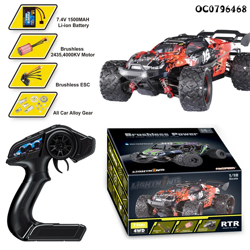 High Speed RC Drifting Model Remote Controlled Stunt Racing 1: 18 Toys Car