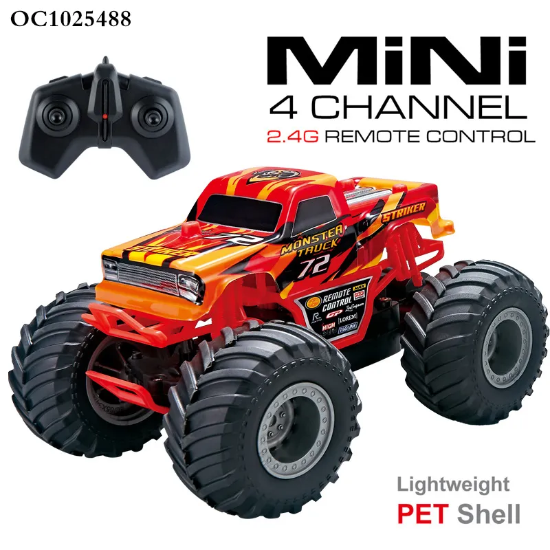 Model Stunt Rolling Car 1: 28 Scale 4WD Mini RC off Road Car