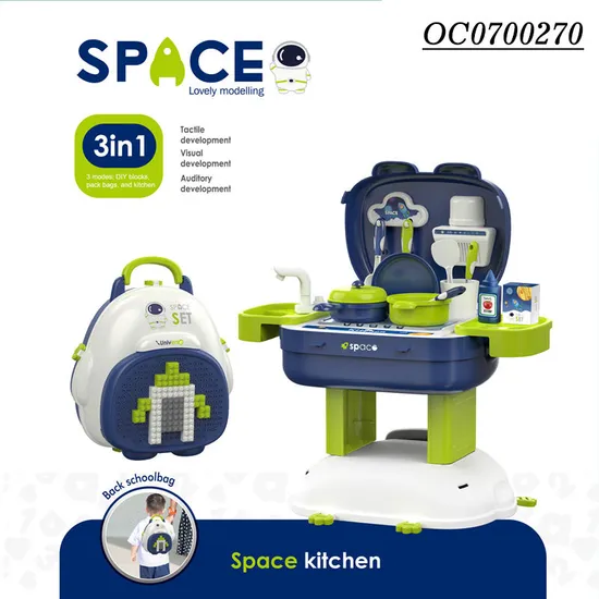 Wholesale Spray Sink Children's Plastic Educational Kitchen Pretend Food Play Cooking Set Toy