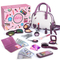 New Trending Hot Selling Cute Little Beauty Tools and Accessories Makeup Items Cosmetic Tool Toy for Girls with Makeup Bag Custom Logo
