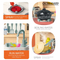Plastic Cabinet Pretend Home Children House Kitchen Toys Play Set for Kids