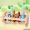 Wholesale 2in1 Wooden Montessori Educational Wooden Fishing Fish Game Board Toy