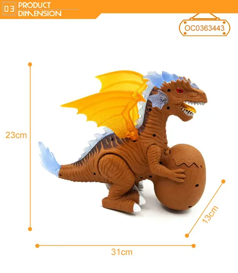 Other Toy Animal Plastic B/O Walking Dinosaur Egg Toy for Kids Gift