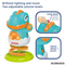 Cute Dinosaur Bouncing Animal Musical Gift Set of Electronic Toys for Baby Sensory Activity