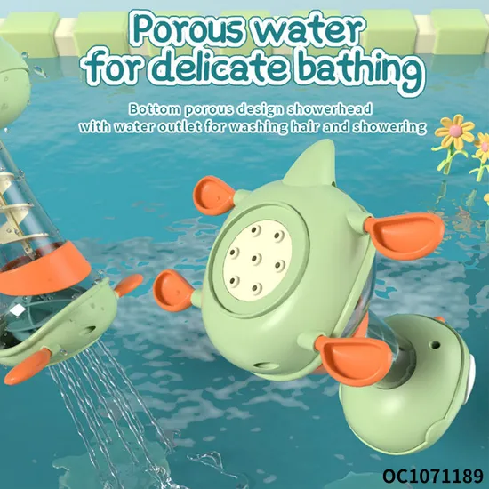Wholesale Children Cartoon Dinosaur Design Educational Water Play Baby Bathroom Bath Shower Toy