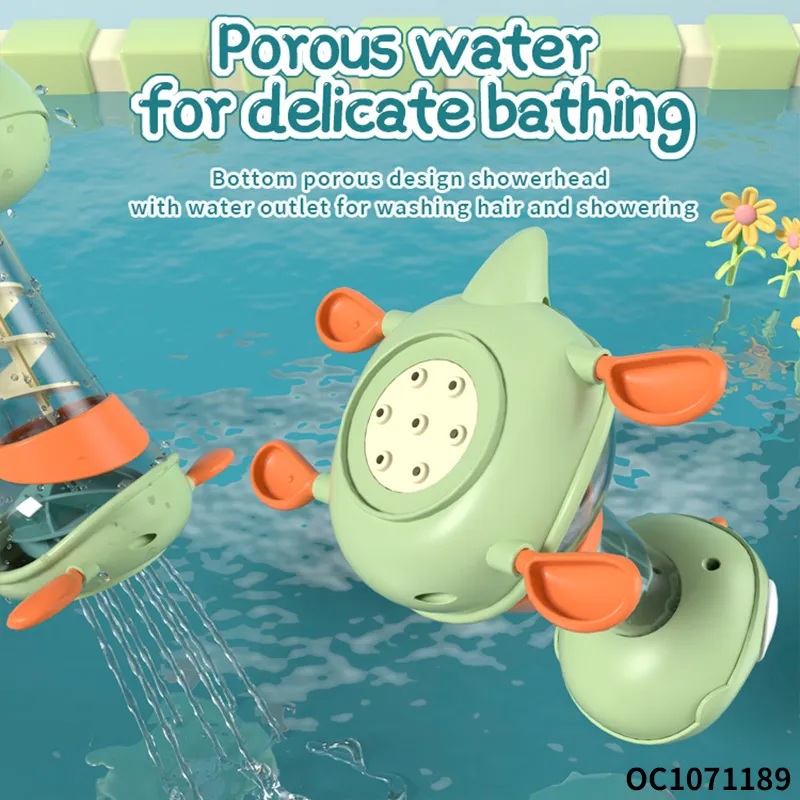 Wholesale Children Cartoon Dinosaur Design Educational Water Play Baby Bathroom Bath Shower Toy