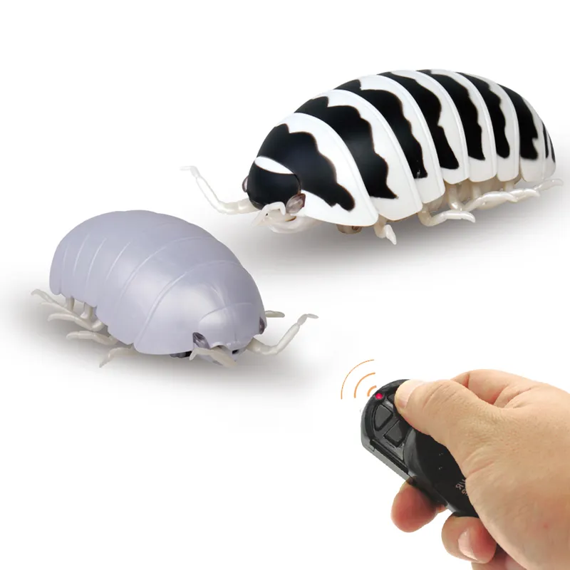 Wholesale Funny Cheap Remote Control Plastic Realistic Insects Simulation Pill Bug Model DIY Animal Toy