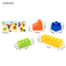 Wholesale Educational Montessori Popular DIY 100PCS Sensory Kids Educational Plastic Big DIY Building Blocks Toy