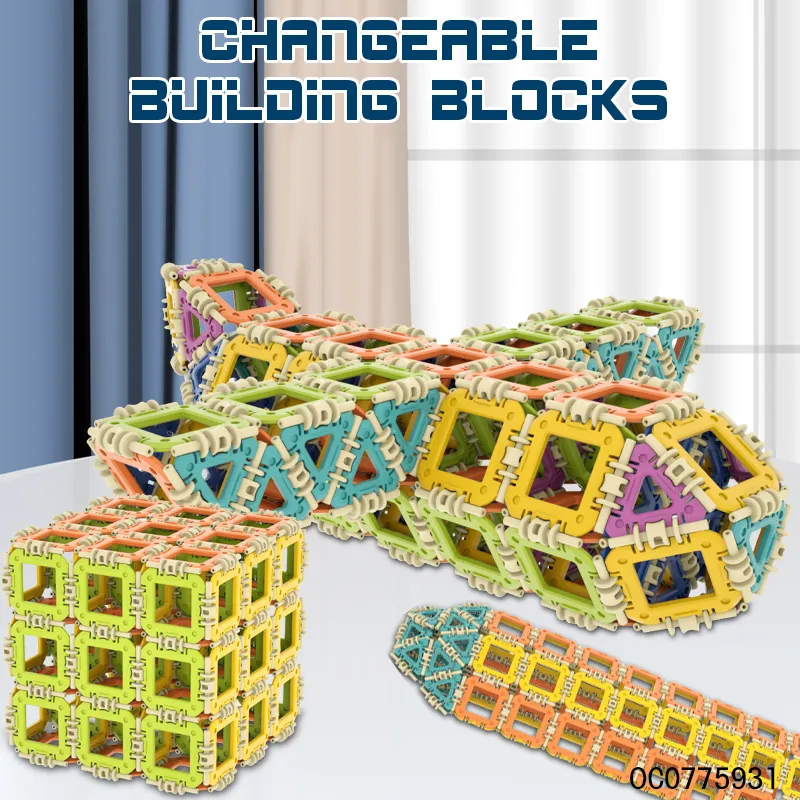 Wholesale Educational Montessori 850PCS Plastic Dly Building Block Toy for Kids