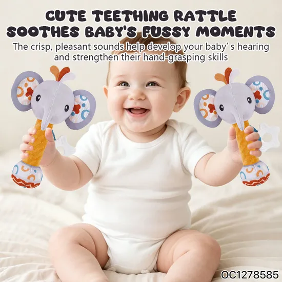 Wholesale Animal Custom Baby Plush Big Ears Mini Stuffed Plush Elephant Sensory Play Toy