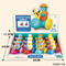 Wholesale Children Baby Educational Plastic Press and Go Animal Cartoon Car Toy for Sale