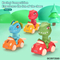 Wholesale Children's Baby Sensory Press and Go Dinosaur Car Animals Baby Hand Eye Coordination Toy