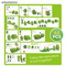 Creative Learning Game Kids Brain Development Toys Latest 3D Triceratops DIY Assemble Dinosaur Model Toy
