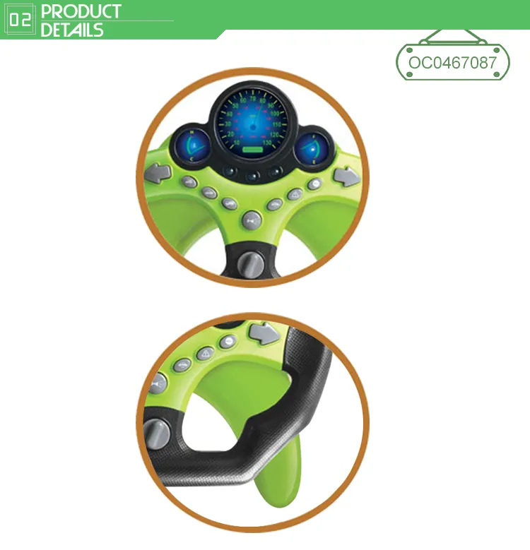 Montessori Educational Interesting Driving Board Game Steering Wheel Toy for Kids