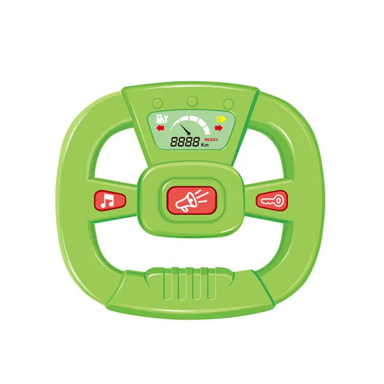 Children Interactive Educational Plastic Baby Kids Musical Montessori Steering Wheel Toys