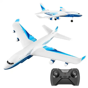 Wholesale Large LED Lighted Electric Flying Remote Control RC Helicopter Plane for Kids
